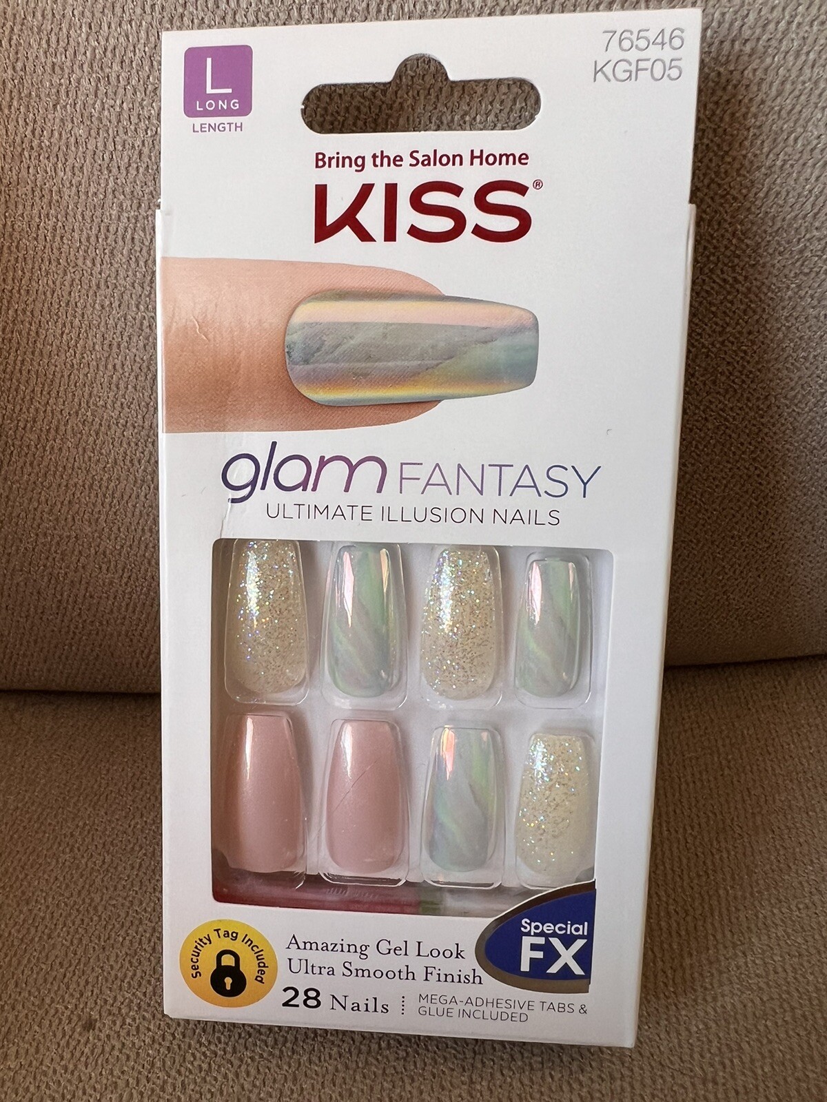 KISS artificial NAILS mixed mani pastel color NIB