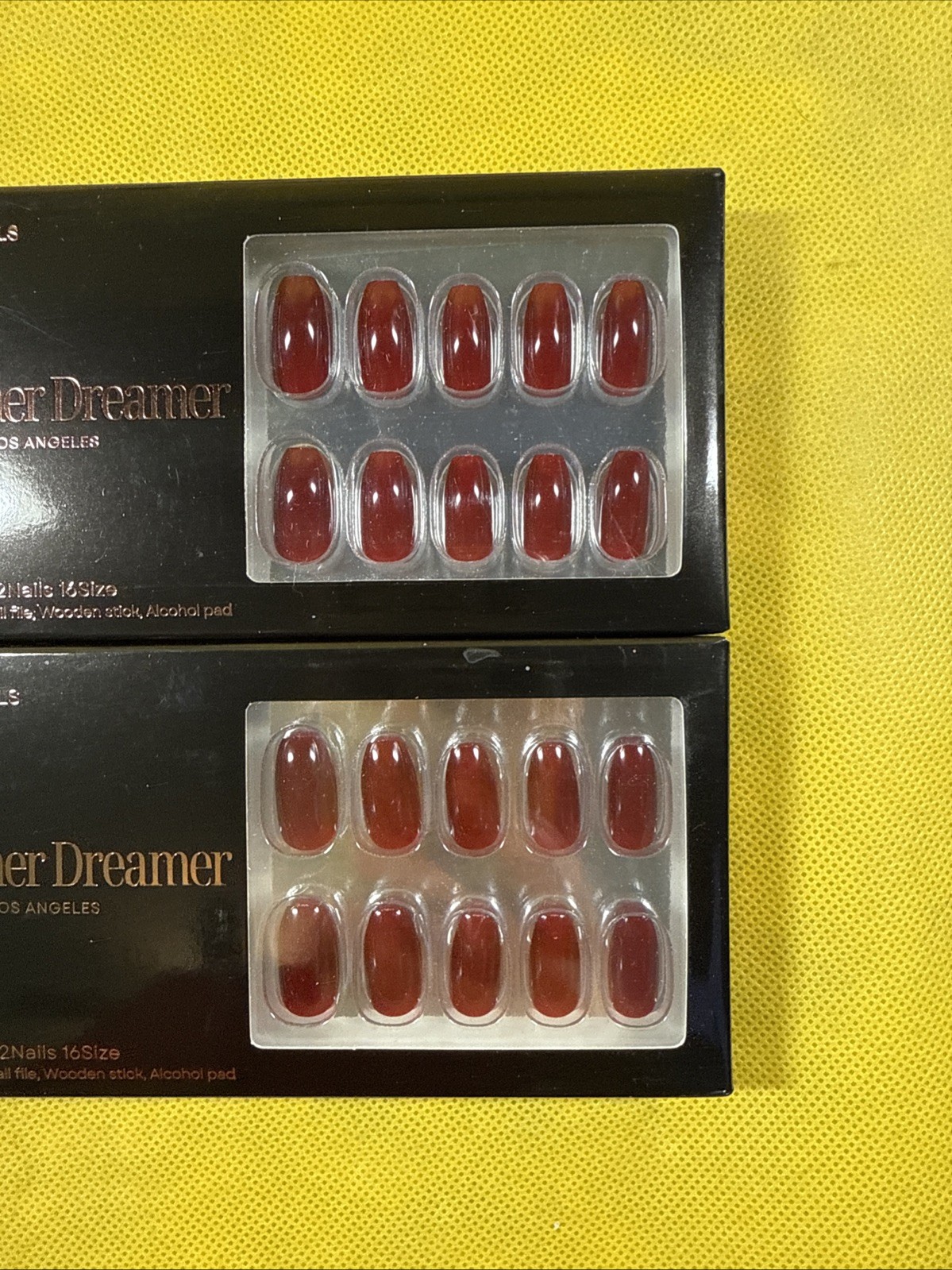 Press On Nails Glimmer Dreamer Los Angeles 32 Nails 16 Size Lot Of 2 Z2