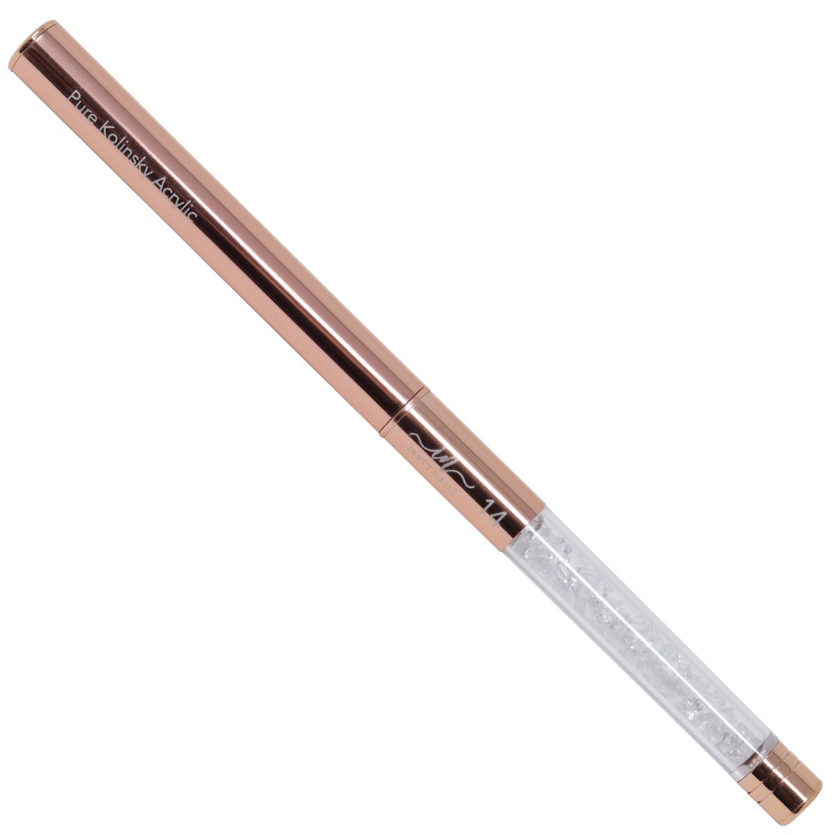 Kolinsky Hair #14 Acrylic Nail Brush for Powder Manicure (CRIMPED) – Ibett Nails