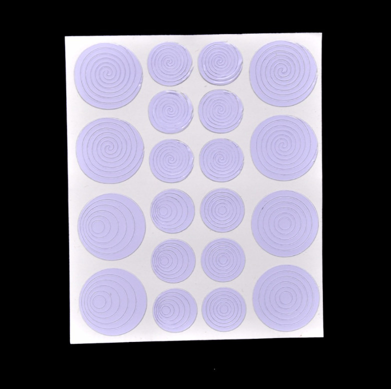12pcs Nail Art Guide Tips Hollow Stencils Sticker French Manicure Template NH21