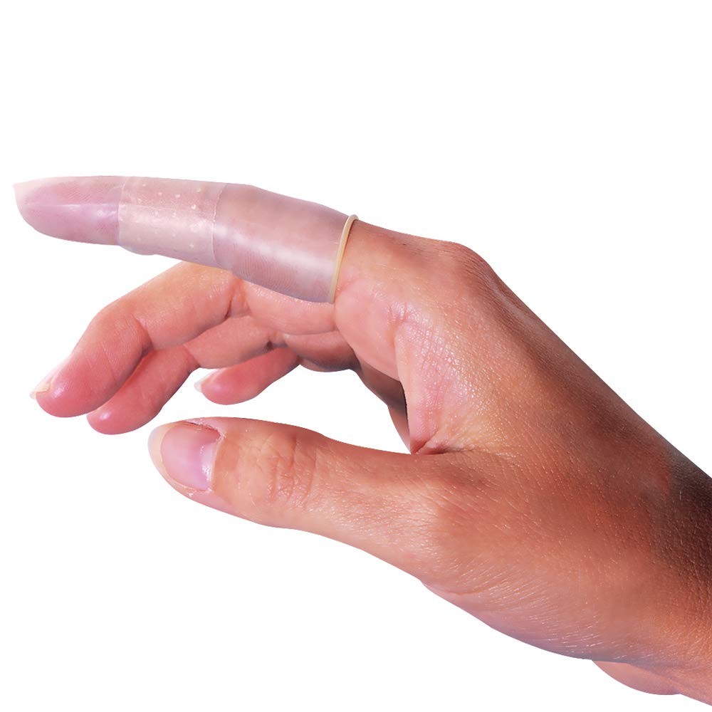 First Aid Finger Covers, 12 Count, Large Protects Finger While Healing From I…