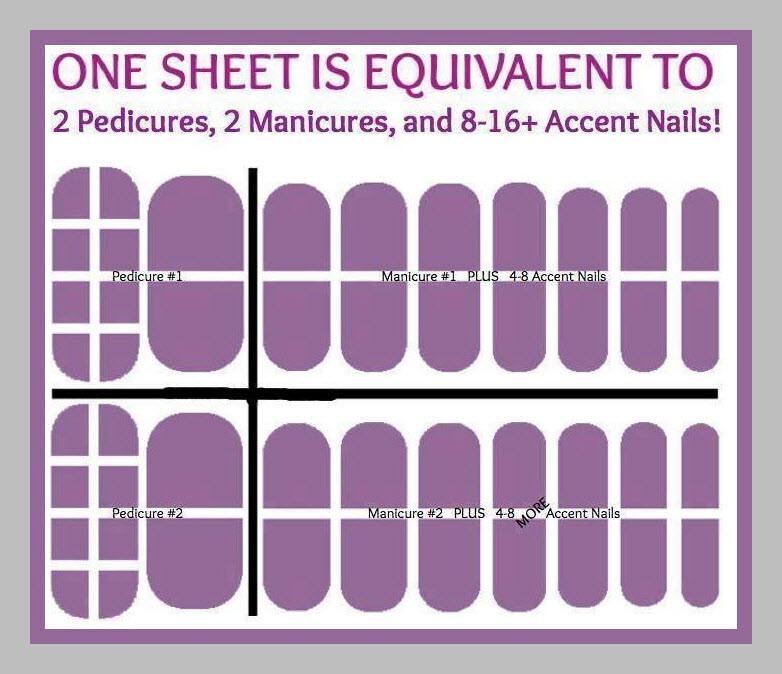 JAMBERRY NAIL WRAPS CURRENT & RETIRED T – Z FULL SHEETS SHIP USPS 1ST CLASS MAIL