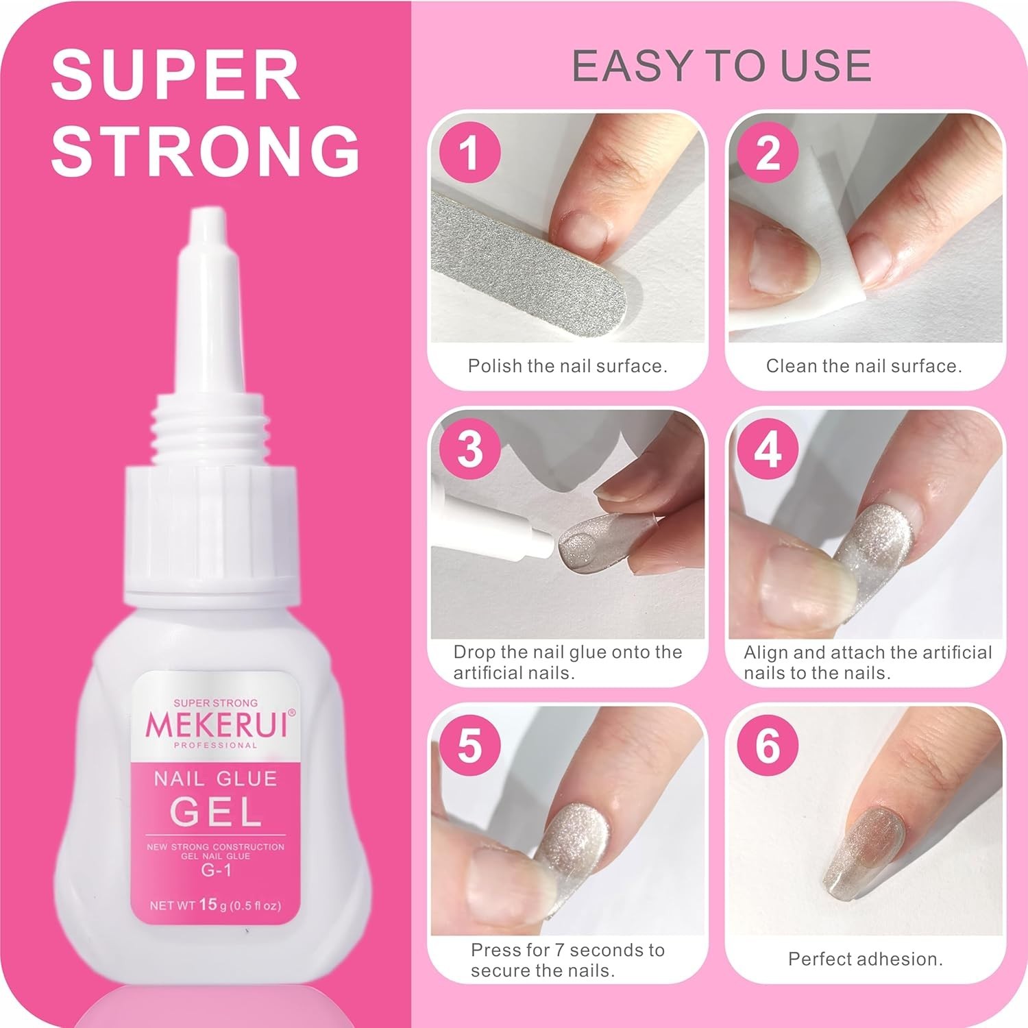 G-1 Super Strong Nail Glue – Nail Repair Solution