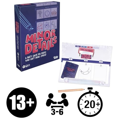 Minor Details Board Game | A Party 7.87 x 10.51 inches, Not Applicable
