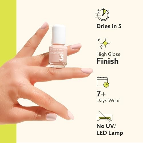 5 Mini Lacquers Set – Dazzle Dry Carnival Collection – Quick-Dry Nail Polish