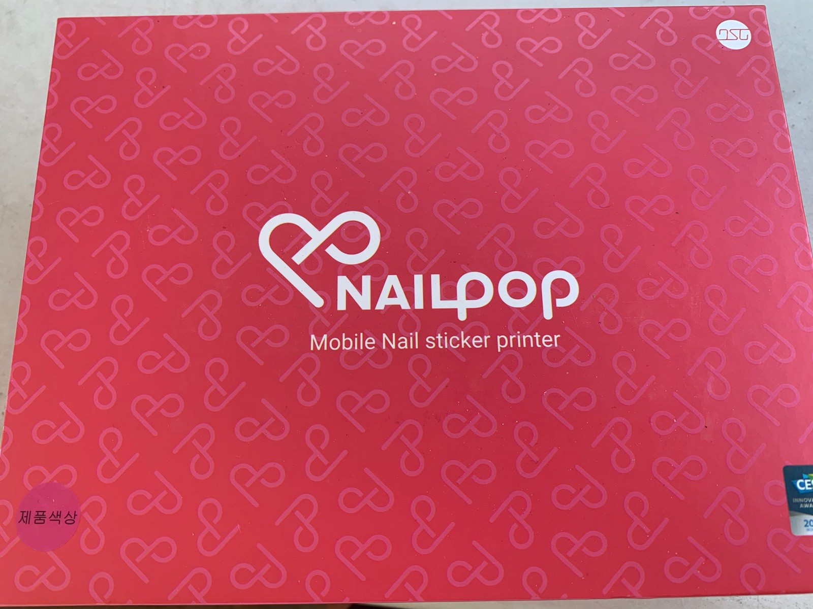 Nailpop Mobile Nail Sticker Printer Nail Art Digital Art Design Model NP100