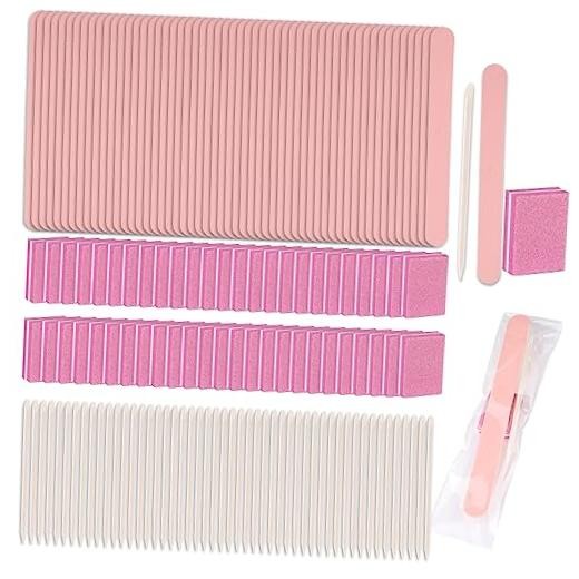 Disposable Manicure Kit – 50pc Set, Includes Mini Nail 50pcs-standard-pink