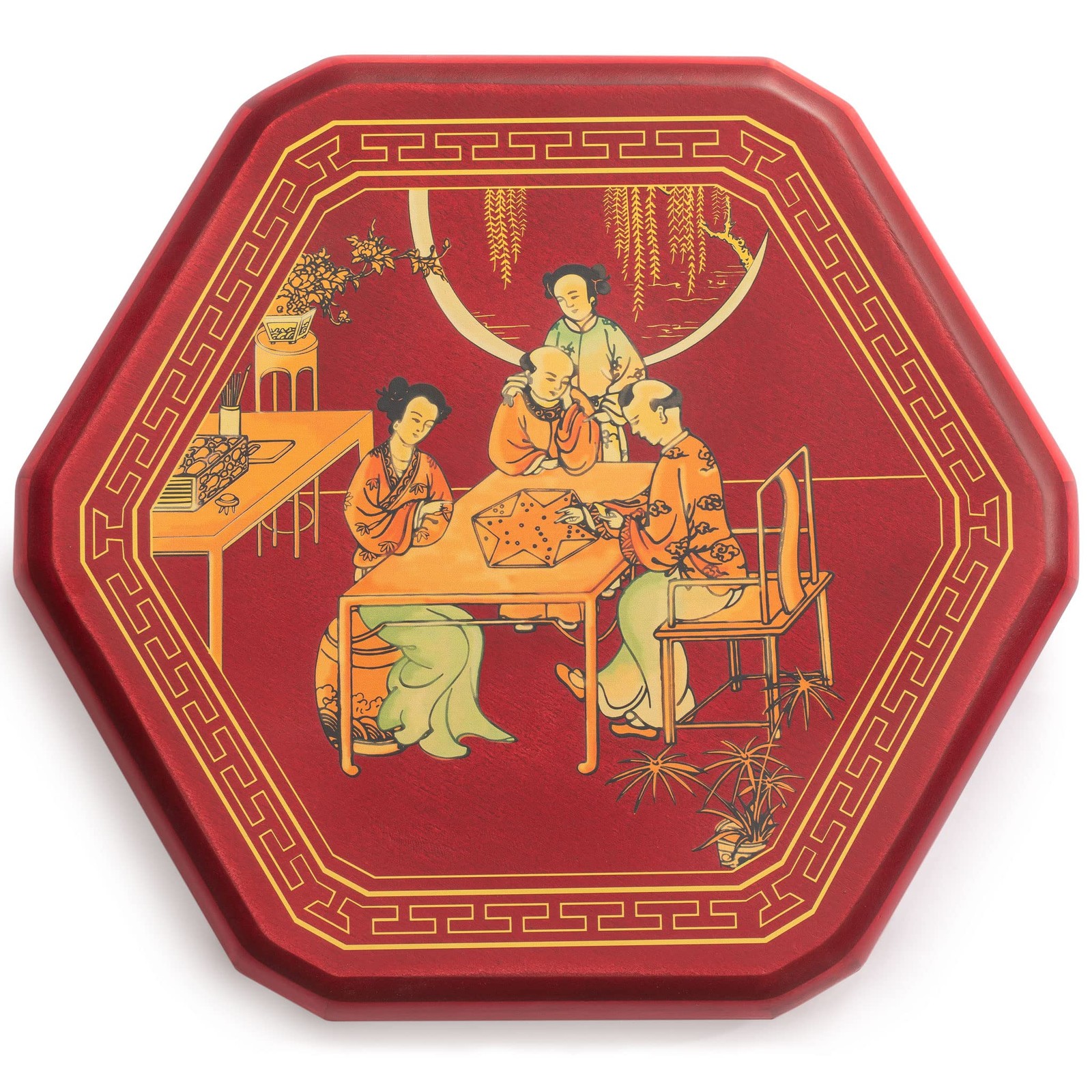 Yellow Mountain Imports Classic 12.6 x 11.5 x 0.9 inches, Multi-colored