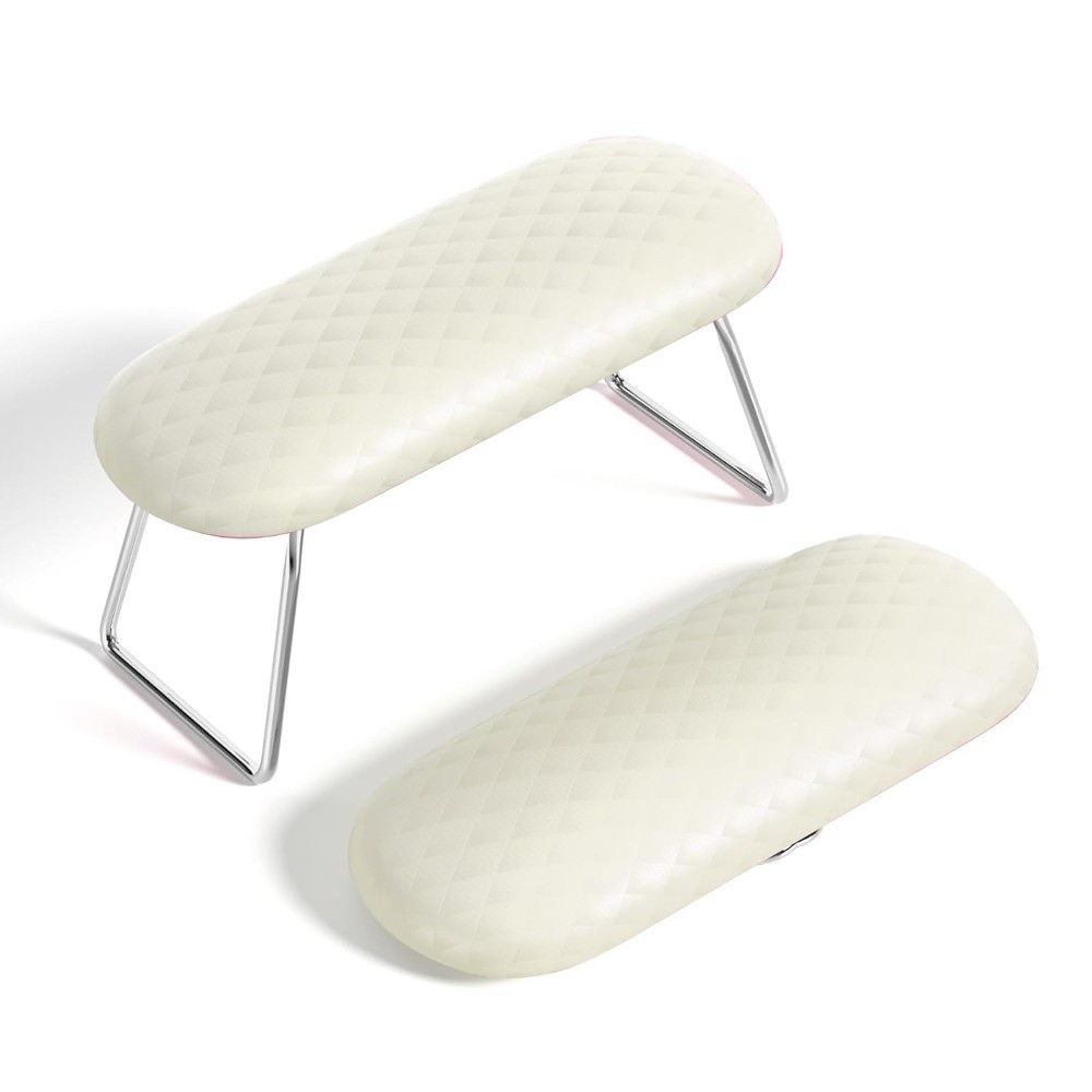 AORAEM Nail Art Handle Pad, Suitable for DIY Nail Art (Off-White)