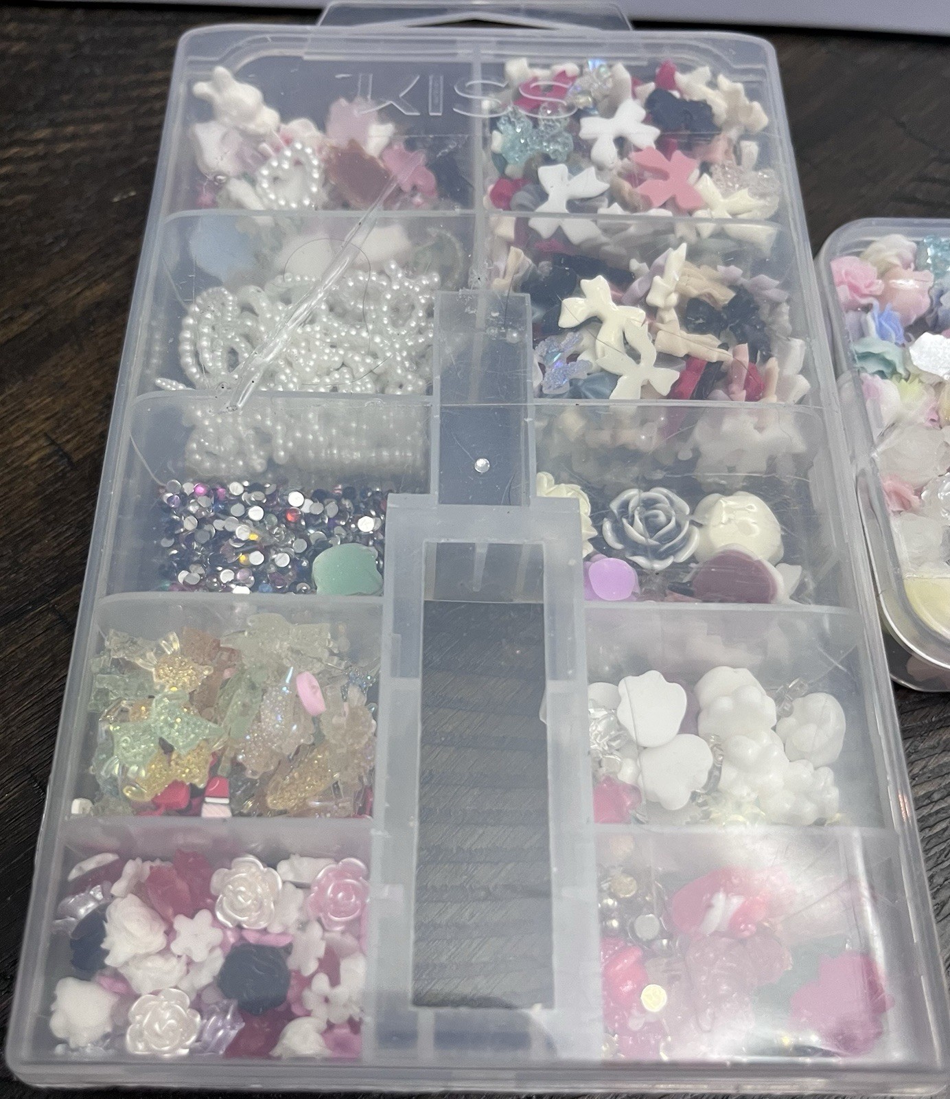 NAIL ART SUPPLIES Lot Of Embellishments