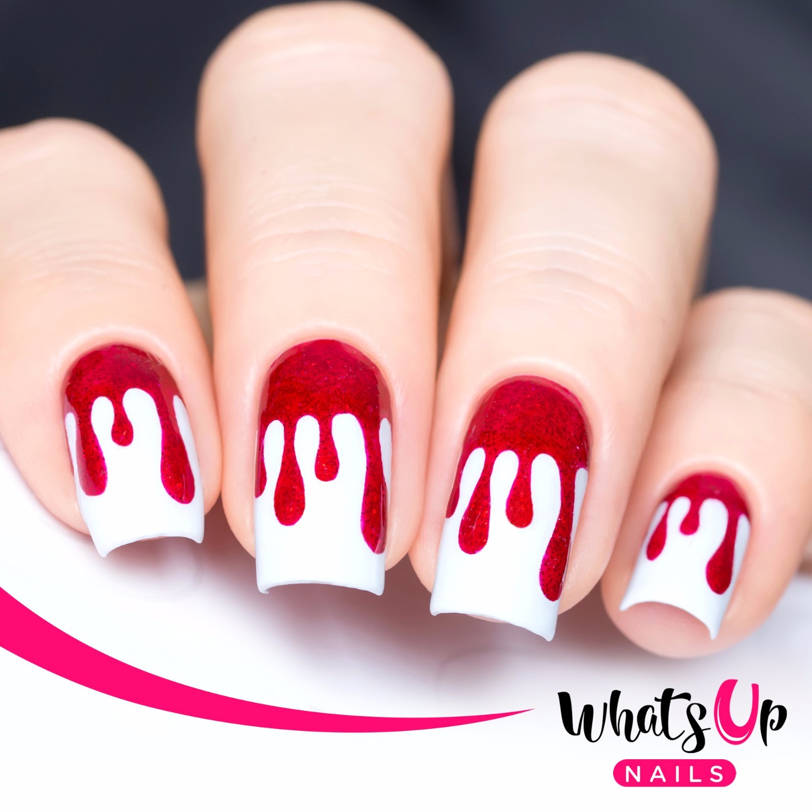 Dripping Tape for Nail Art, Drip Stickers for Nails, Nail Vinyls