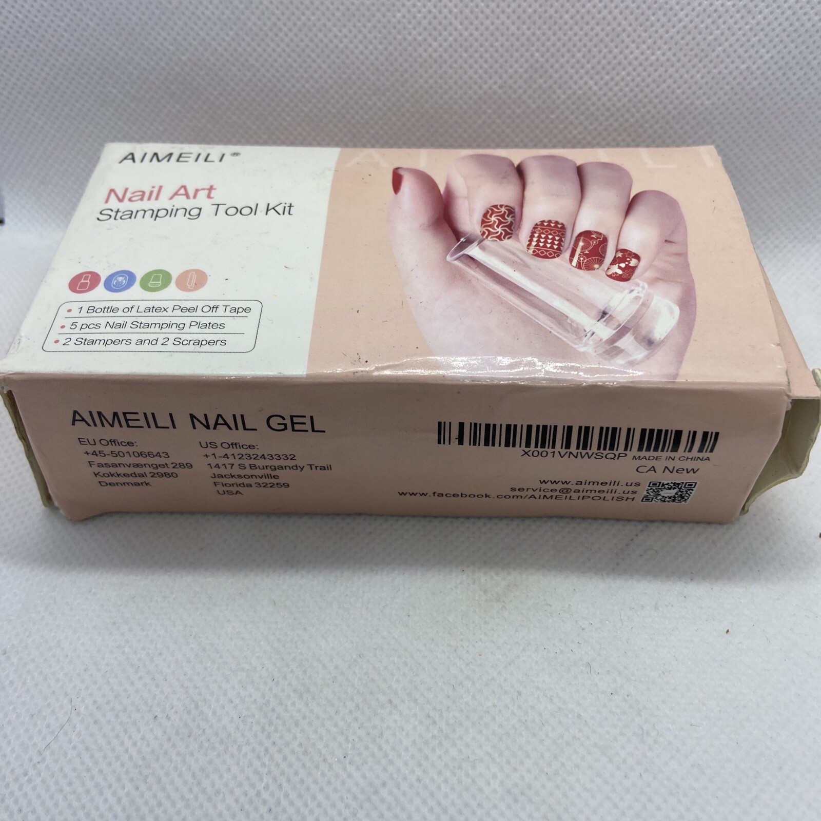 Ameili Mail Art Stamping Tool Kit, Free Shipping