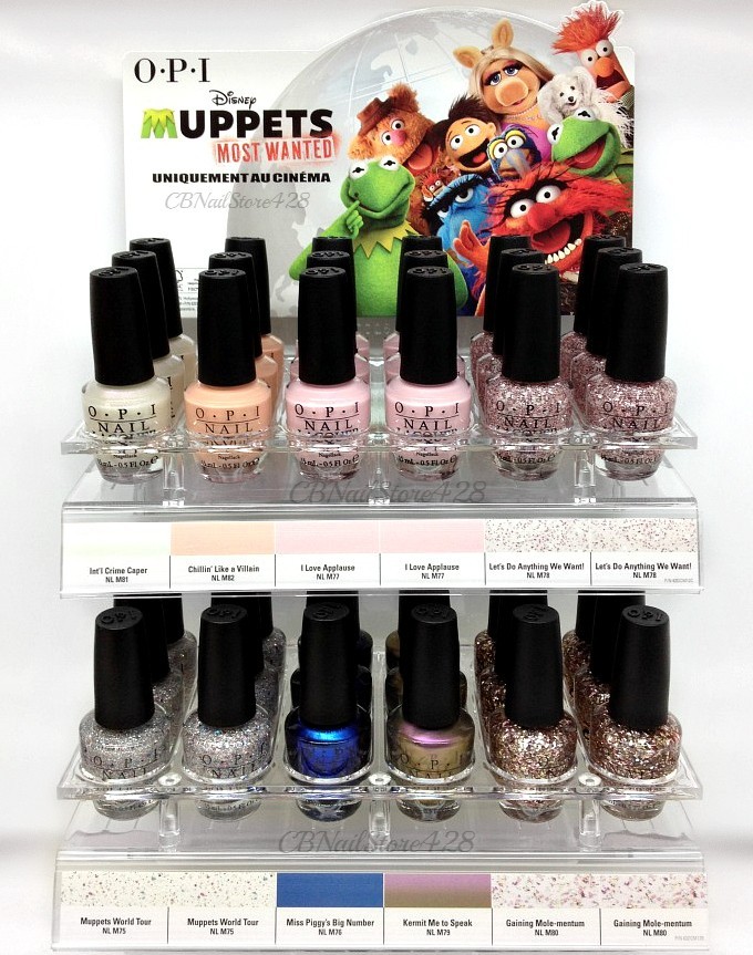OPI Nail Lacquer- MUPPETS MOST WANTED Collection 2014 – Pick Any Shade