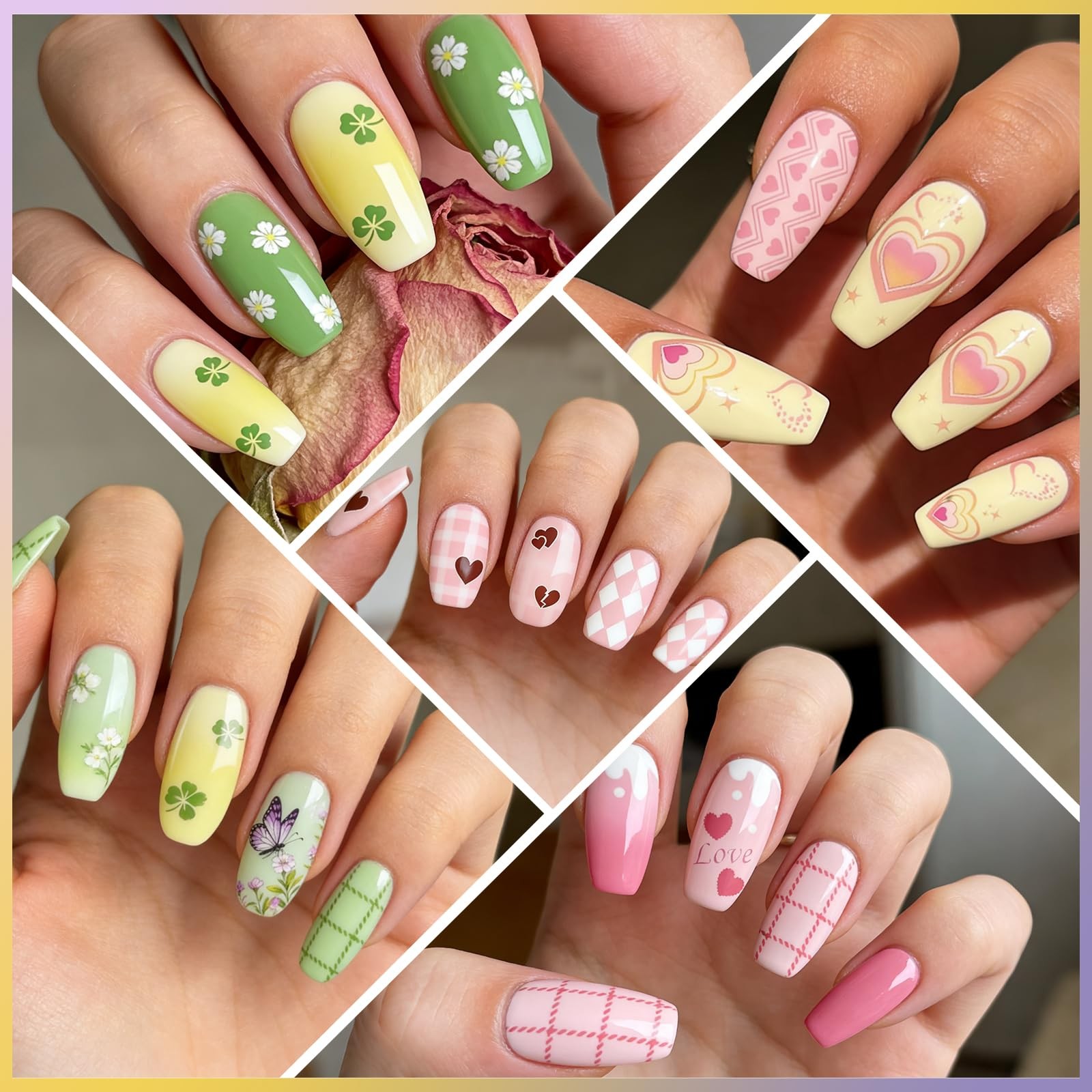 Biutee Nail Stamping Kit 15Pcs Art Plate Set 8 27 Piece