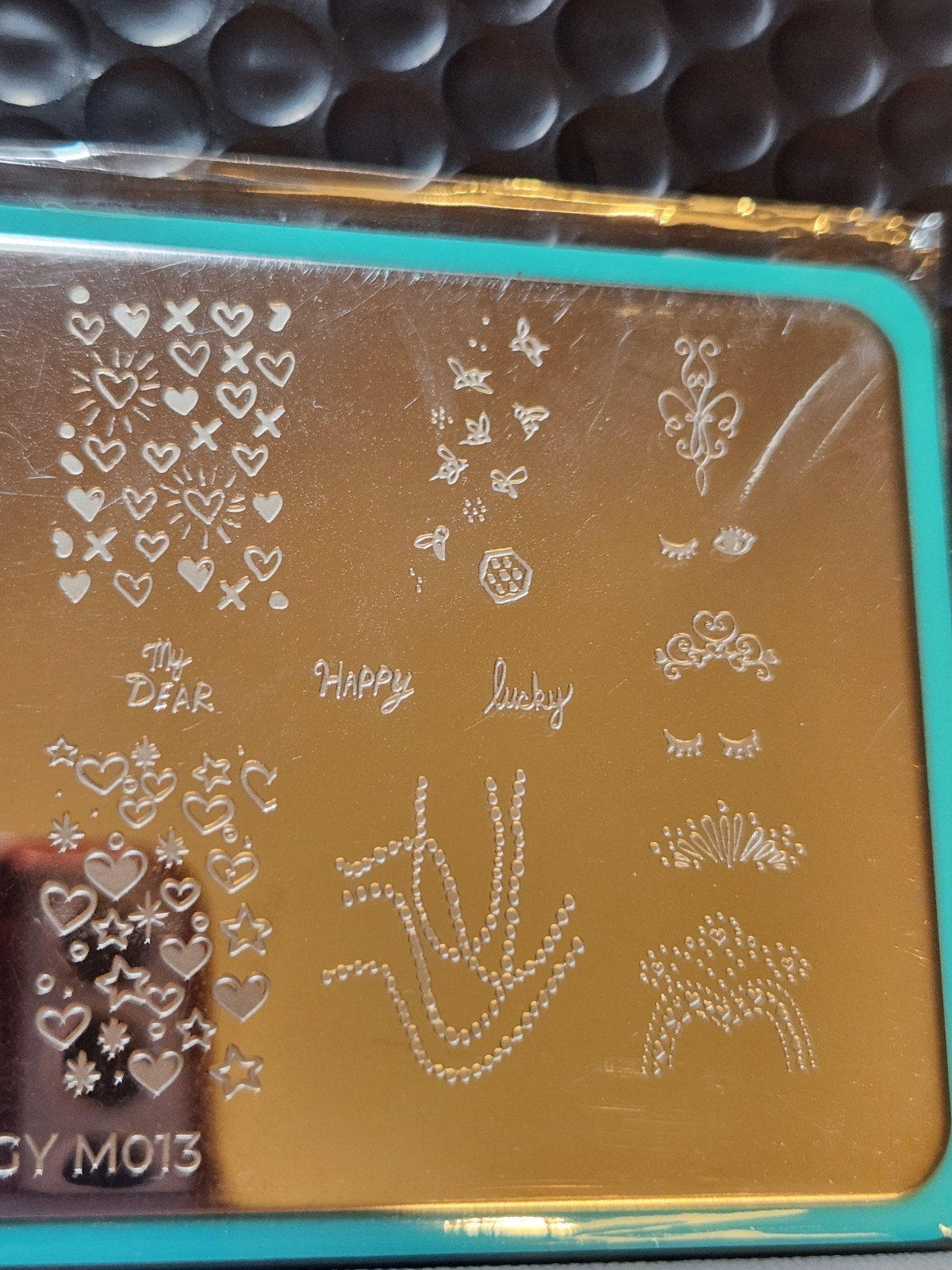 Maniology M013 Nail Stamping Plate Forever Young
