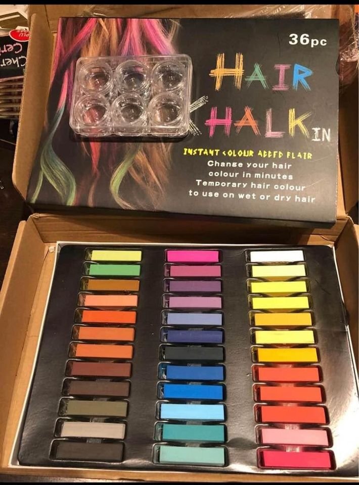 Soft Pastel Nail or hair Chalks for Acrylic Powder – Colorful Non-