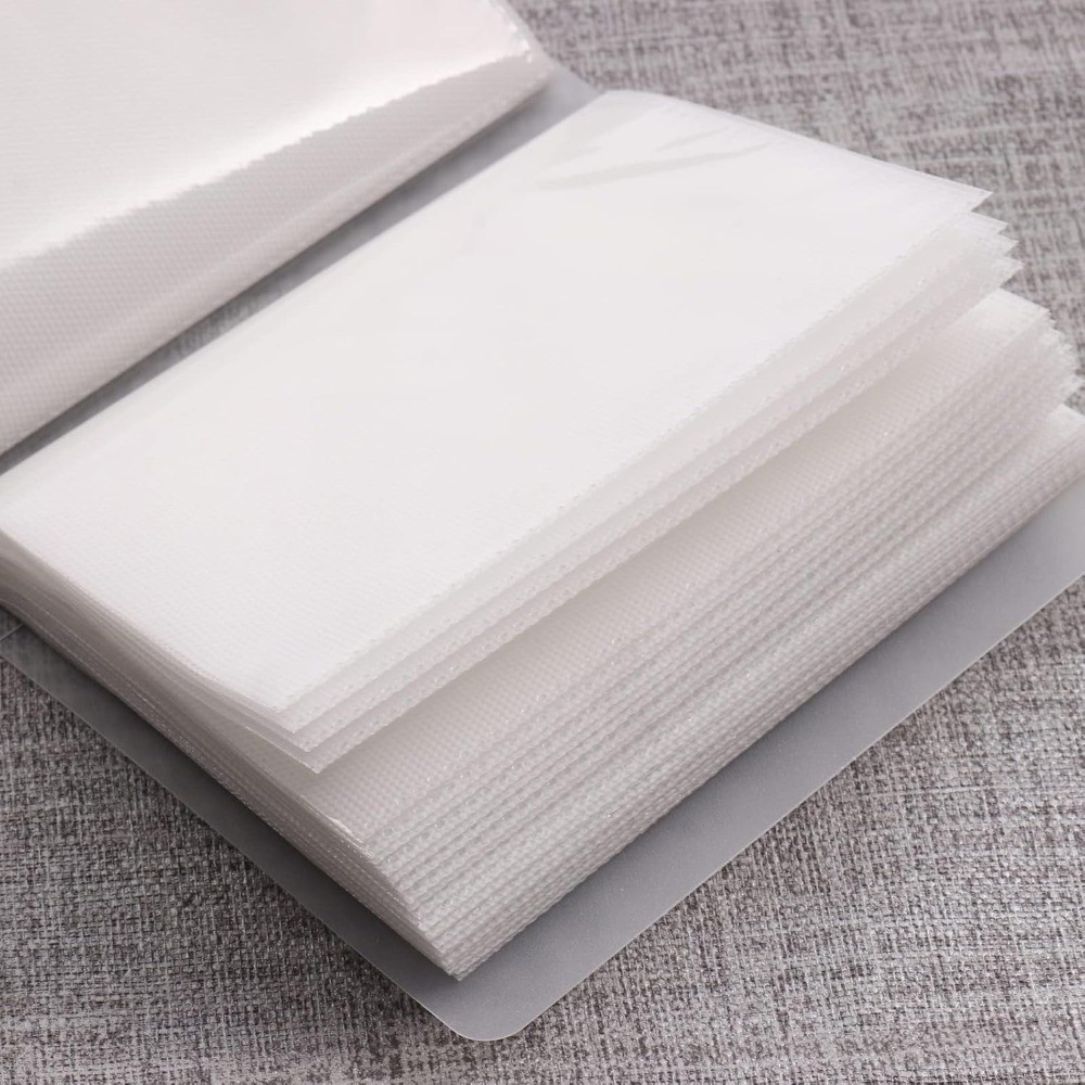 Nail Art Stickers Organizer Storage Book Binder with 100 Slots for Displaying