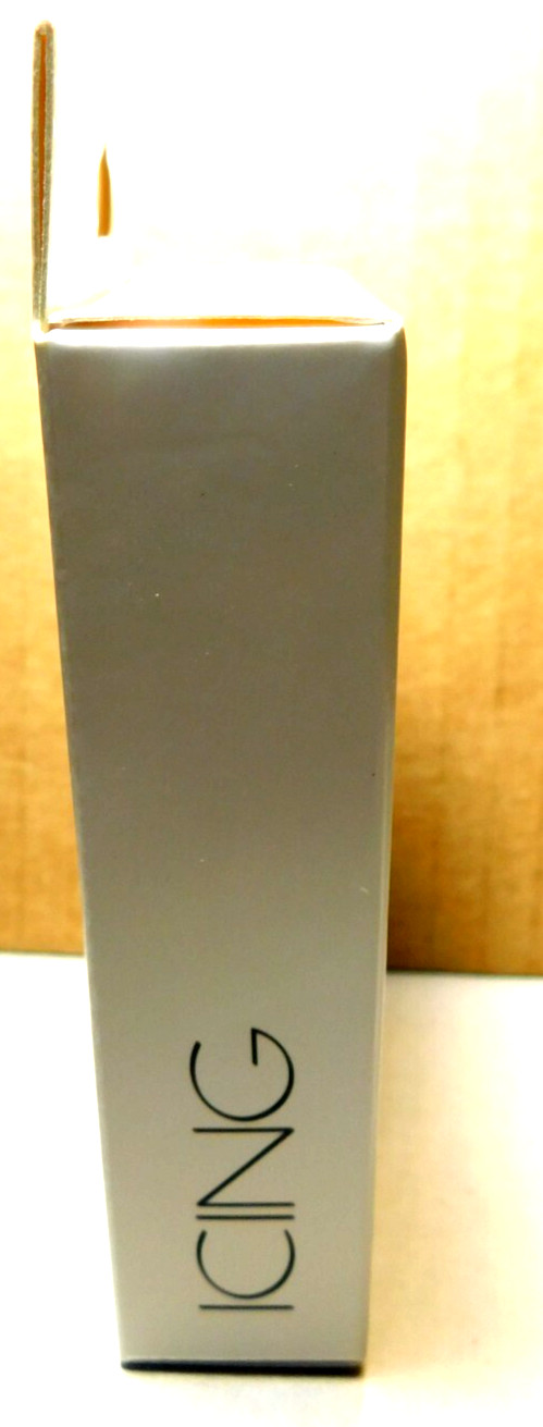 CBI Distributing Corp.~Icing 24 Faux Nails Vegan CB.AN Beige With Black Tip Nail