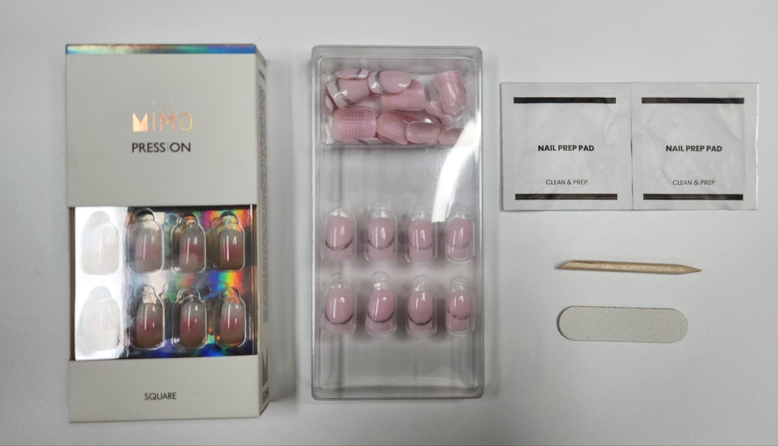 TPU Press-On Nails – Reusable | 24 Tips | Soft, Flexible, No Damage