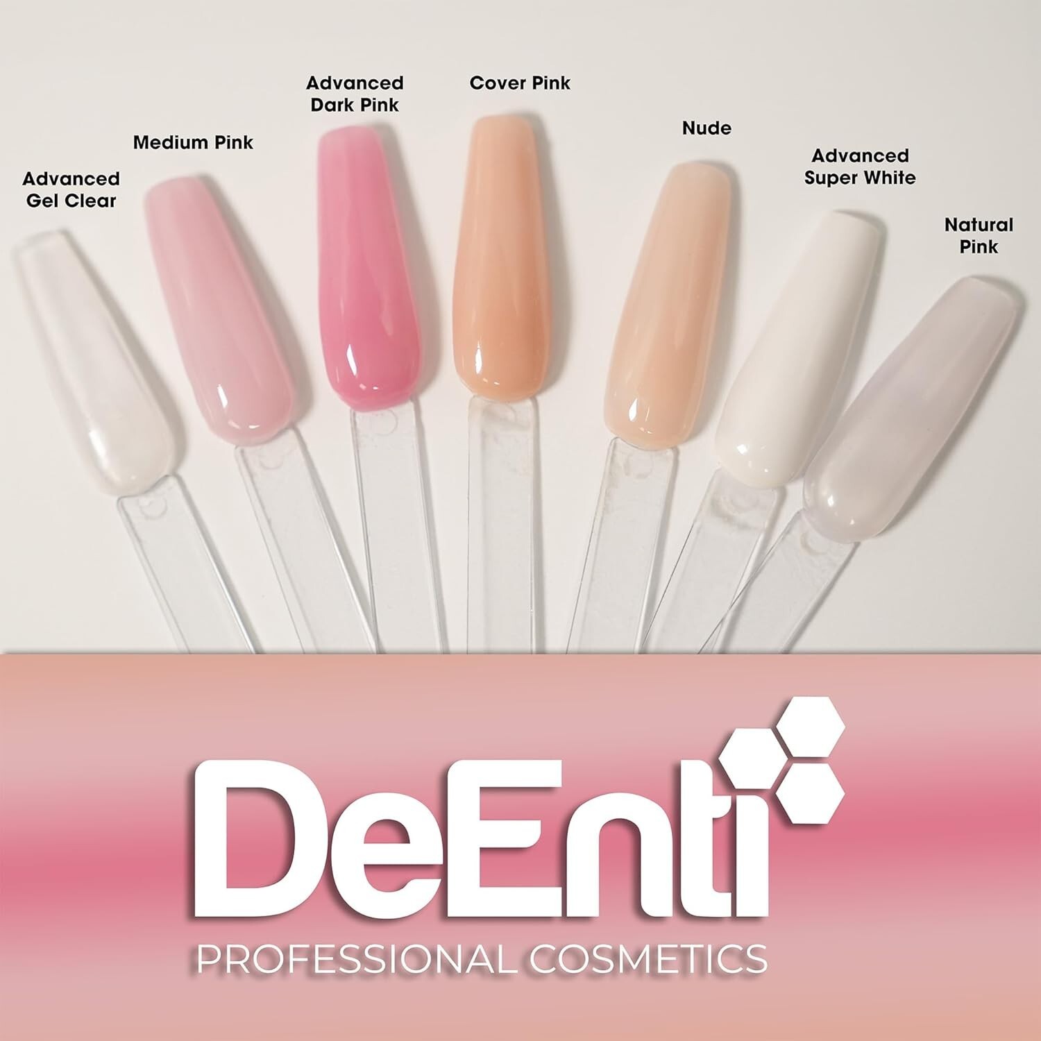 DeEnti 2oz Cover Pink Acrylic Nail Powder Dip – Salon Quality for Home Manicures