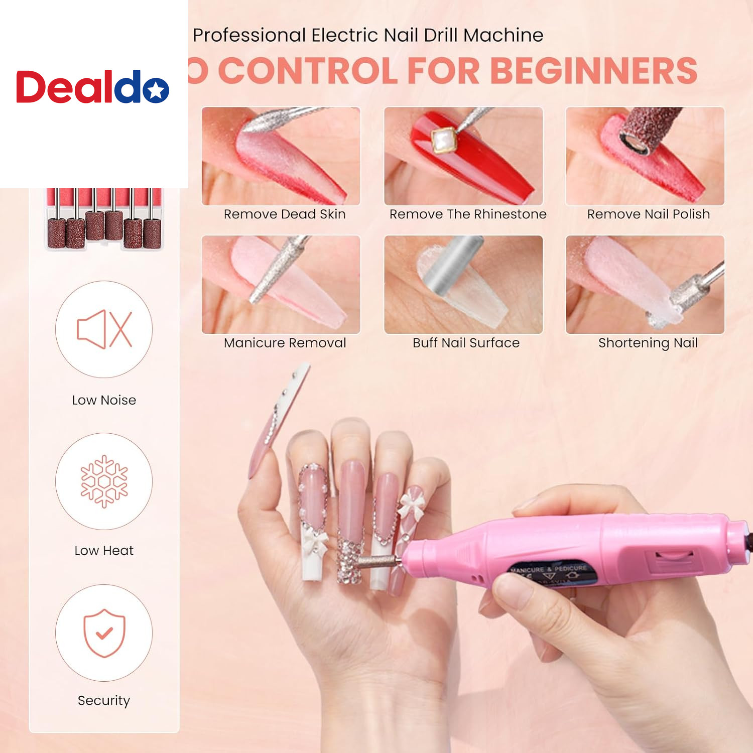 Nail Kit for Beginners with Everything: Practice Hand Acrylic Nail Set Professio