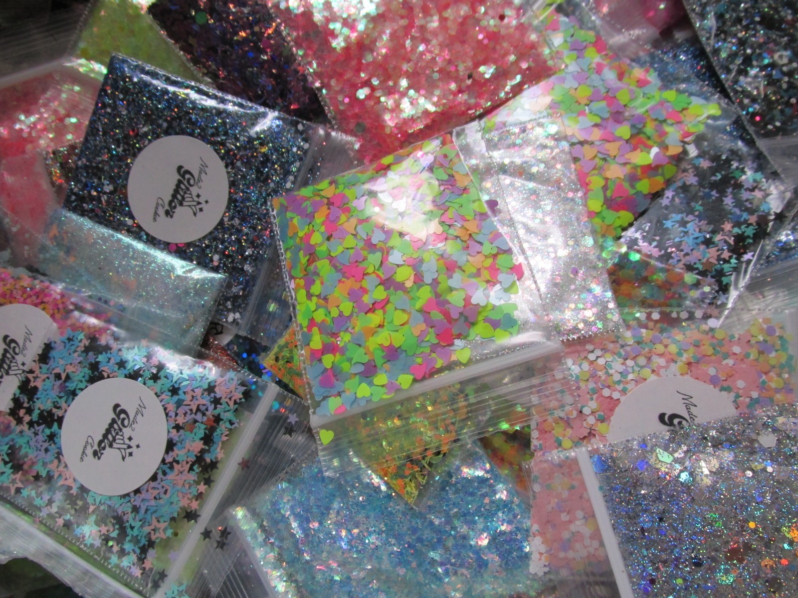 40 pieces Glitter Bundle for nail art