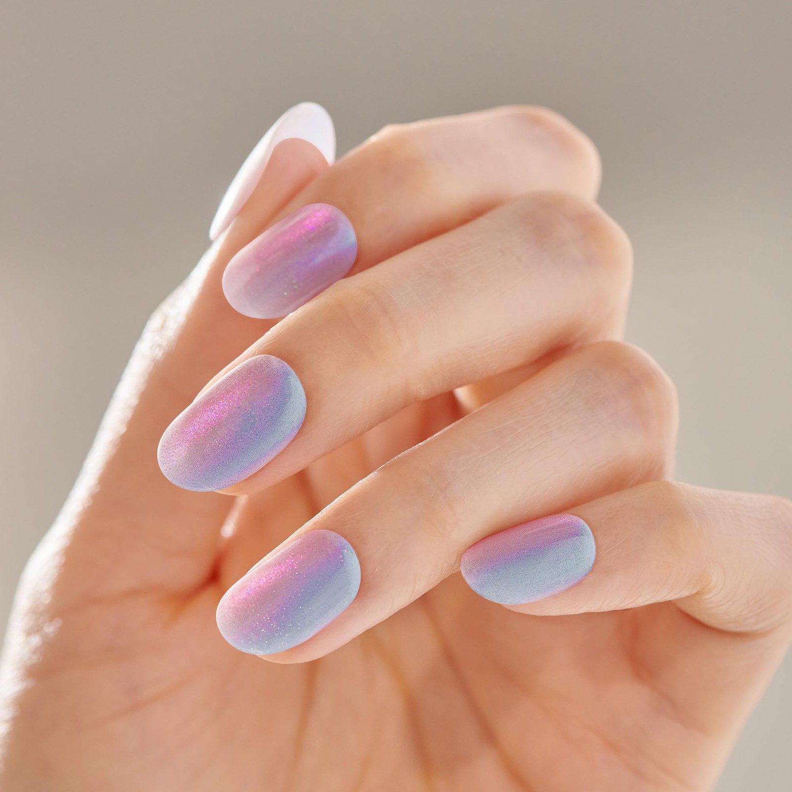 Short Silver Press On Nails No Glue Must Have Chrome Effects 10 Day Wear