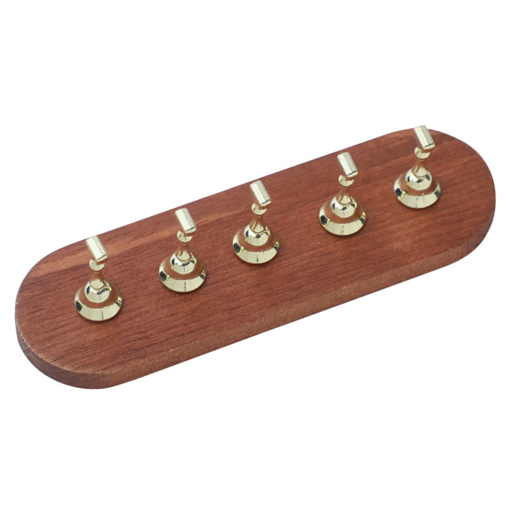 Nail Art Props Press on Nails Display Holder Hand for Practice Manicure Plate