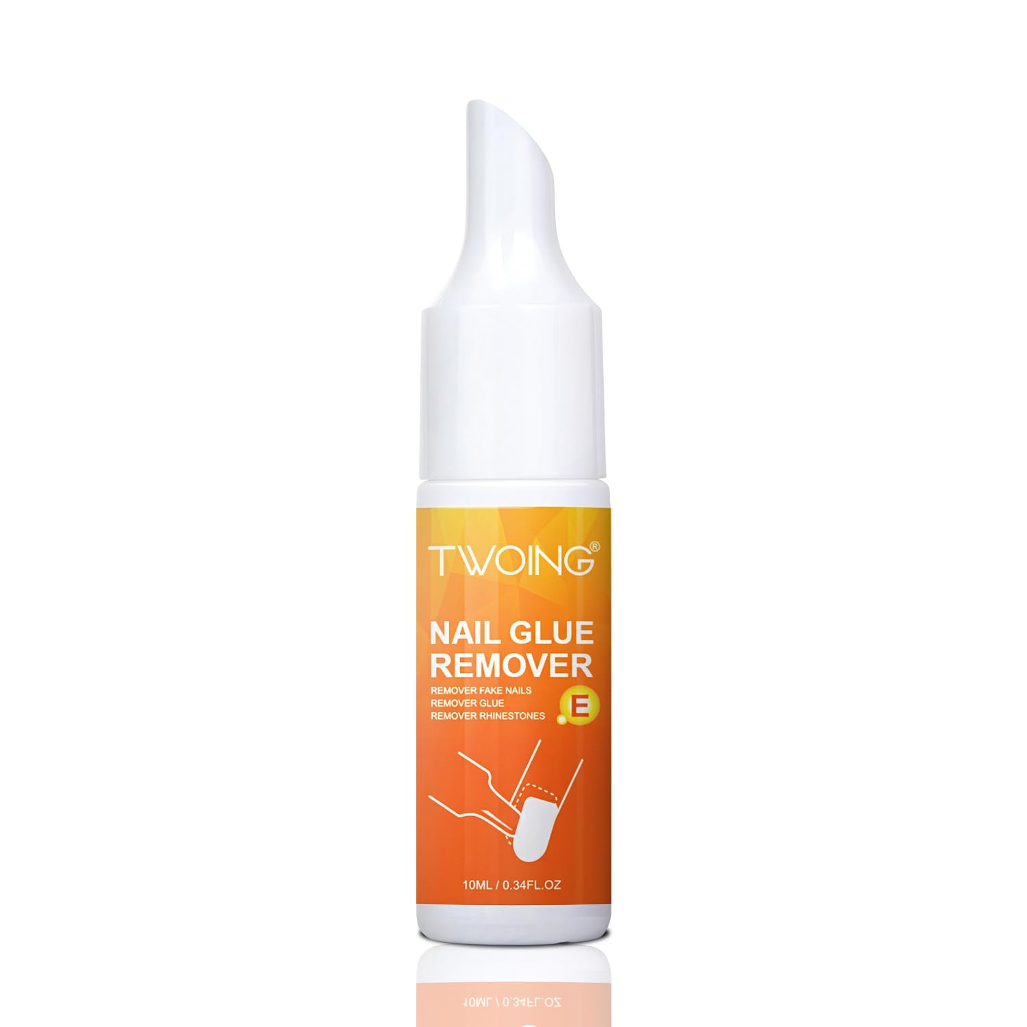 YTRUNS Nail Glue Remover for Press on – 10ML 1 Count (Pack of 1), White