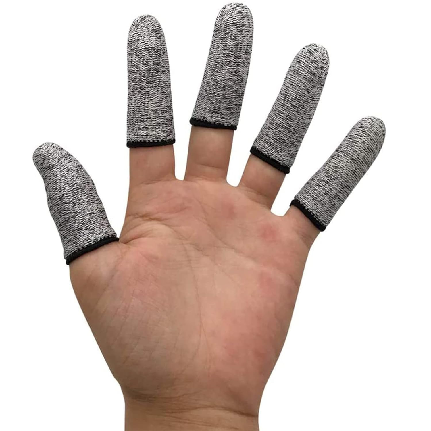 12 PCS Finger Cots Cut Resistant Protector Finger Covers For Cuts Gloves Life