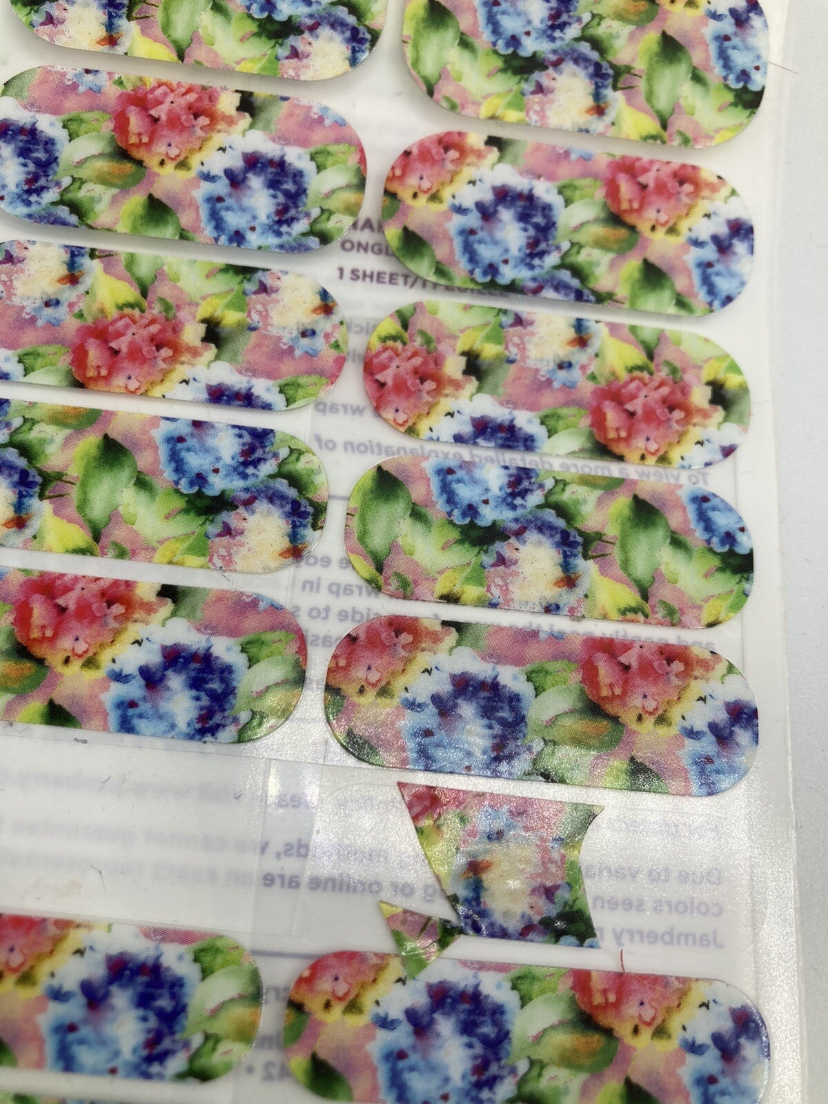 ColorStreet And Jamberry Nail Wraps Lot New Sealed Pkgs & Loose Sheets Some Cut