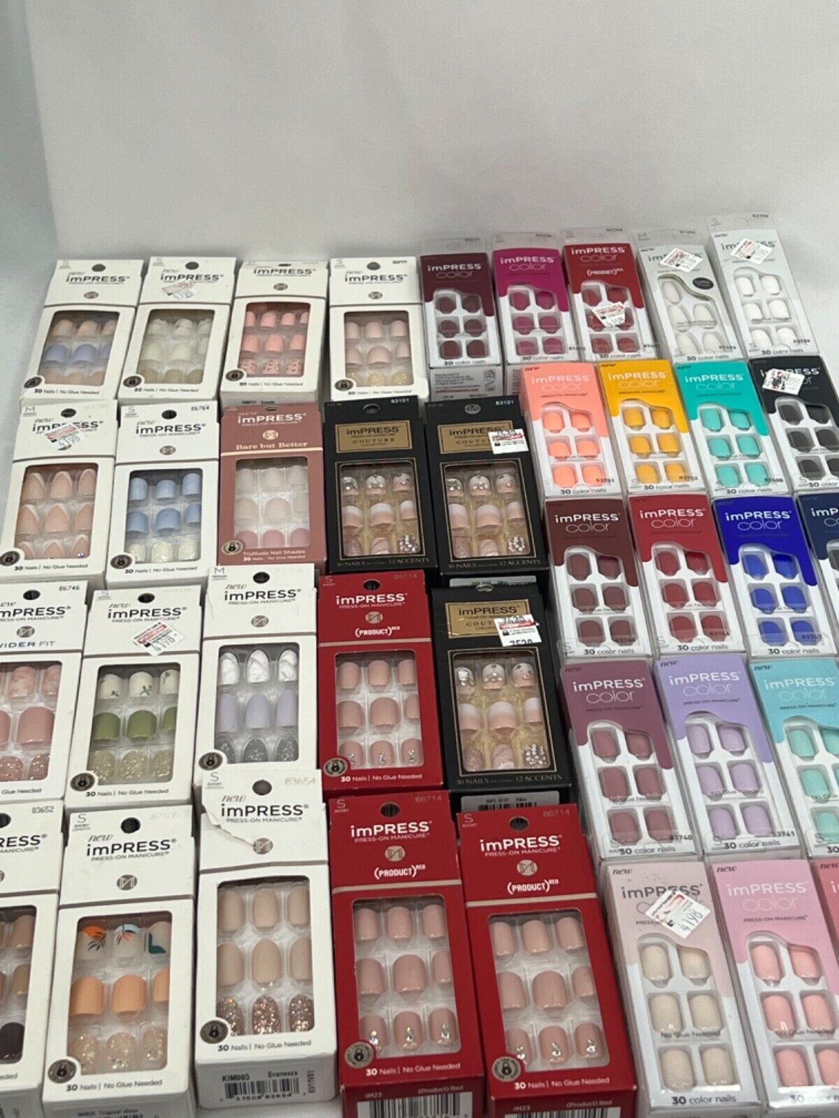 A Kiss Impress Press On Nails Manicure Pedicure U CHOOSE BuyMoreSave+CombineShip