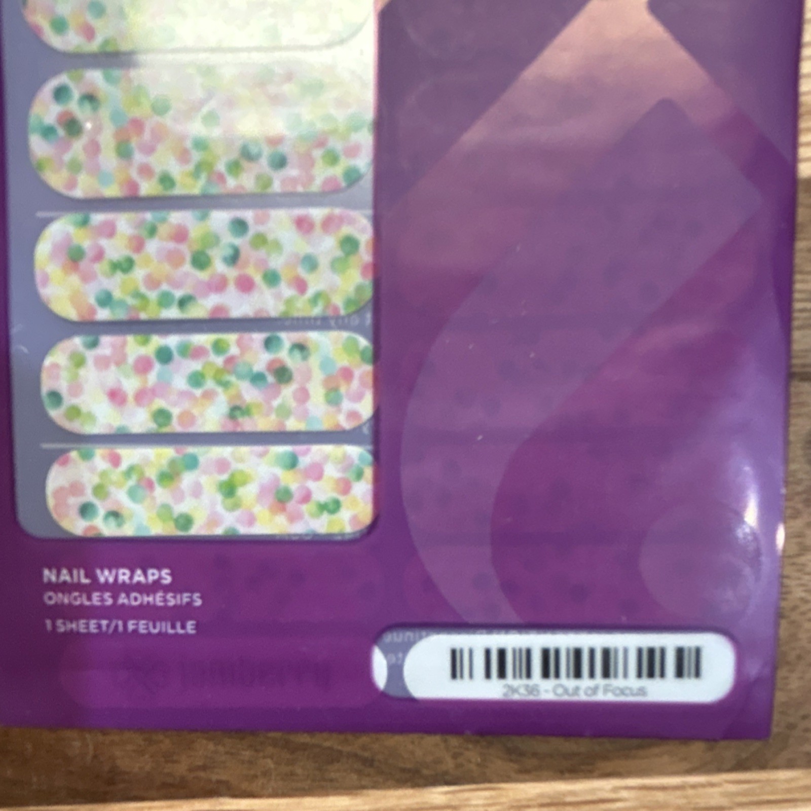 Jamberry Nail Wraps Spring Self-Adhesive Polka Dot Birthday Strawberry