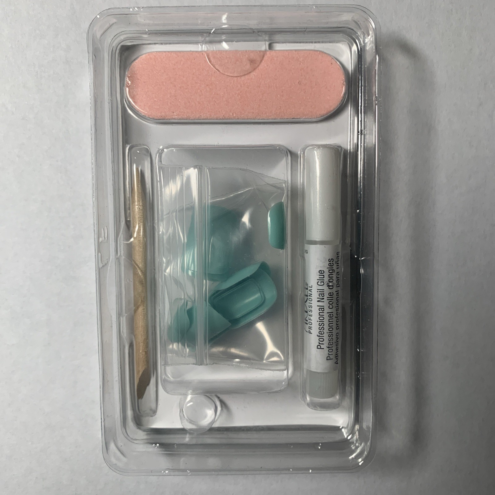 Nail Addict by Ardell Professional “SOLIDS” 28 Nails , Glue “Mint ” NIB SEE DESC