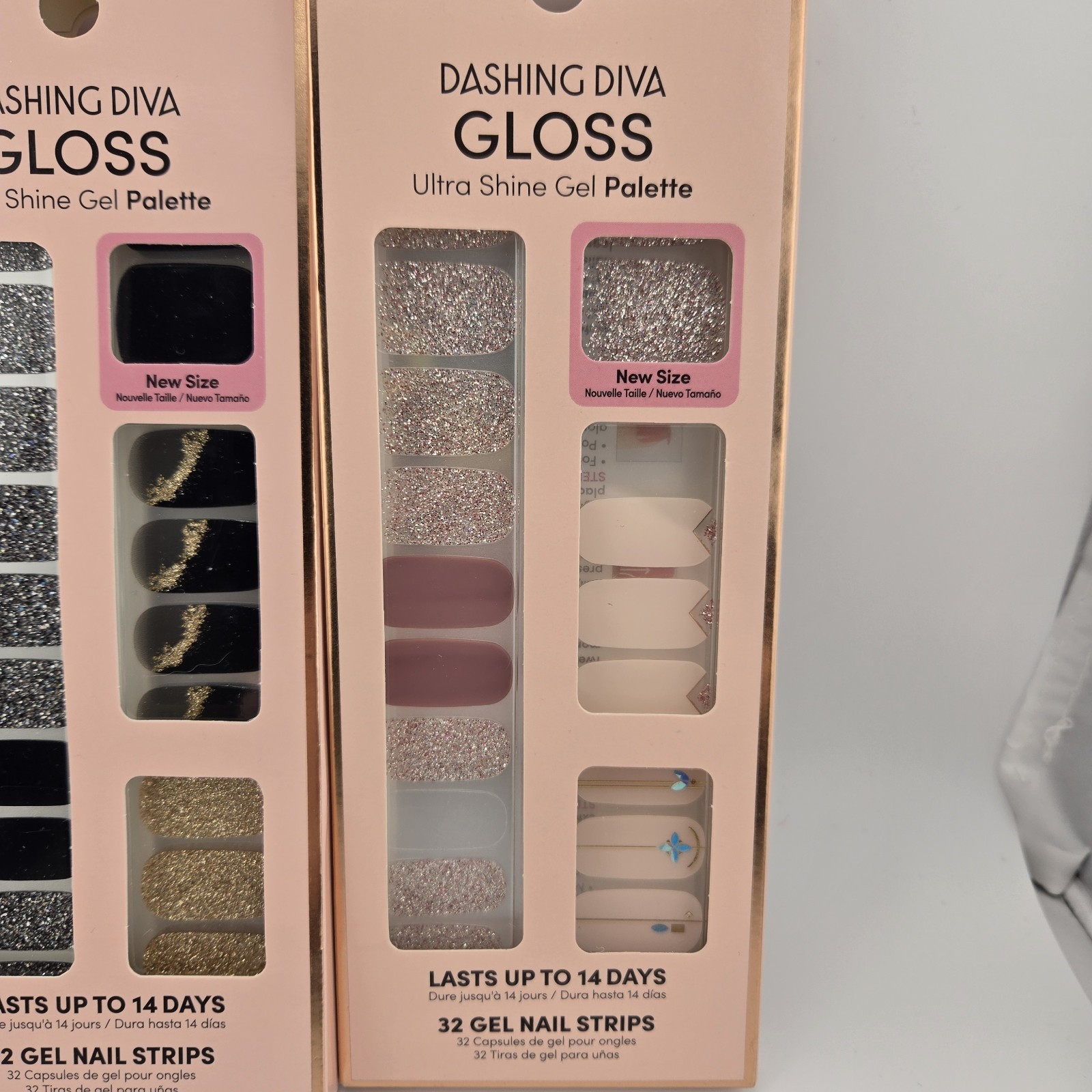 Lot Of 3 Dashing Diva Gloss Ultra Shine Gel Nail Palette