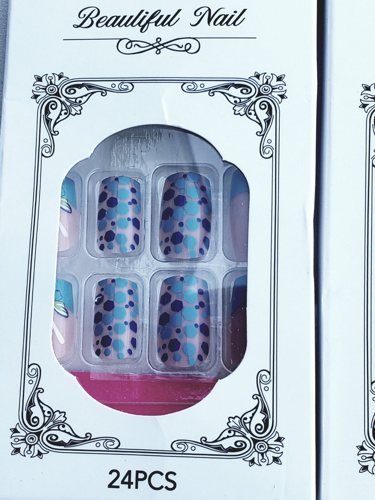 4-NEW Beautiful Nail For Wonderful Nail Collection 24 pcs