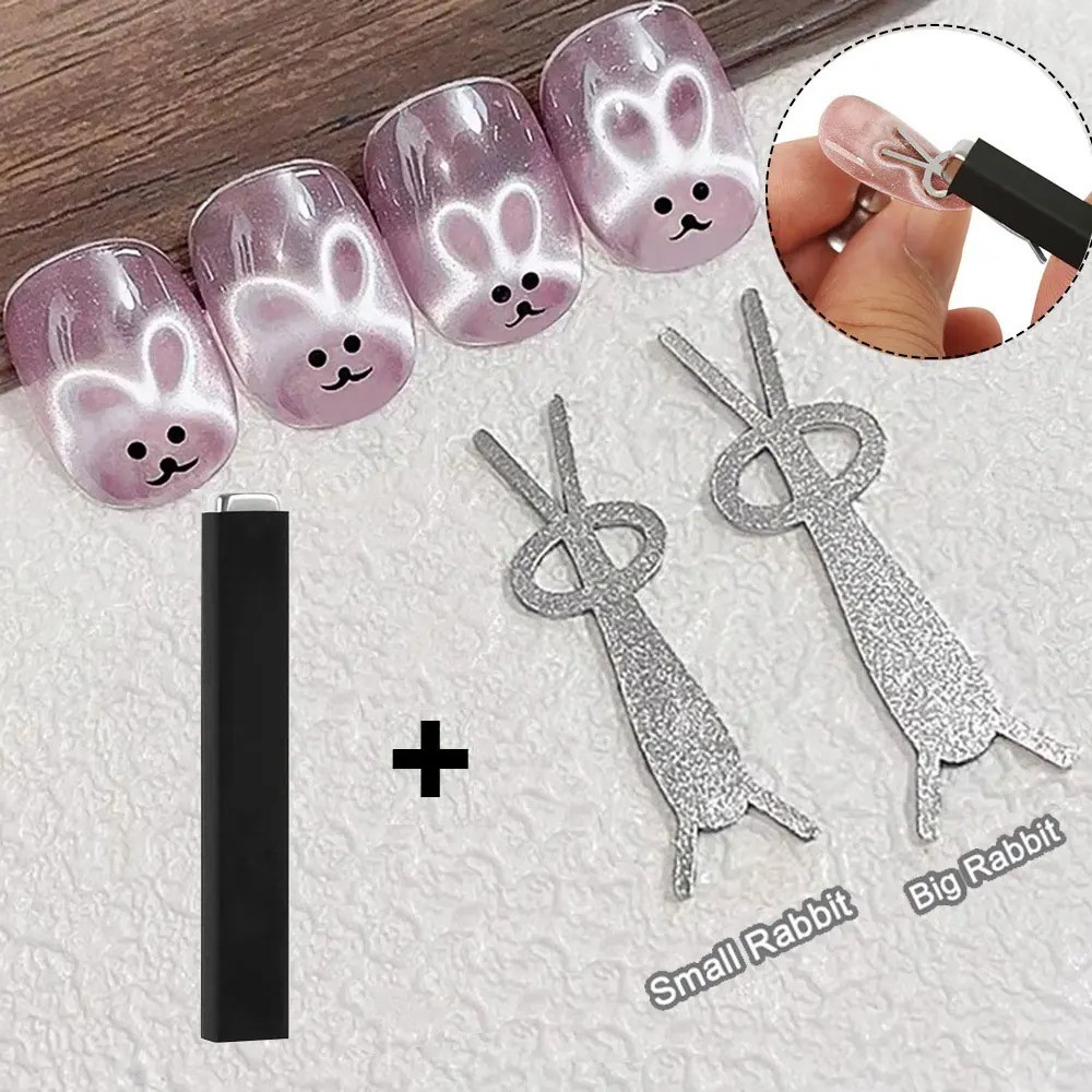 Magnetic Cat Eye Nail Pen 3-in-1 Gel Polish Magnet Stick 130mm Strong