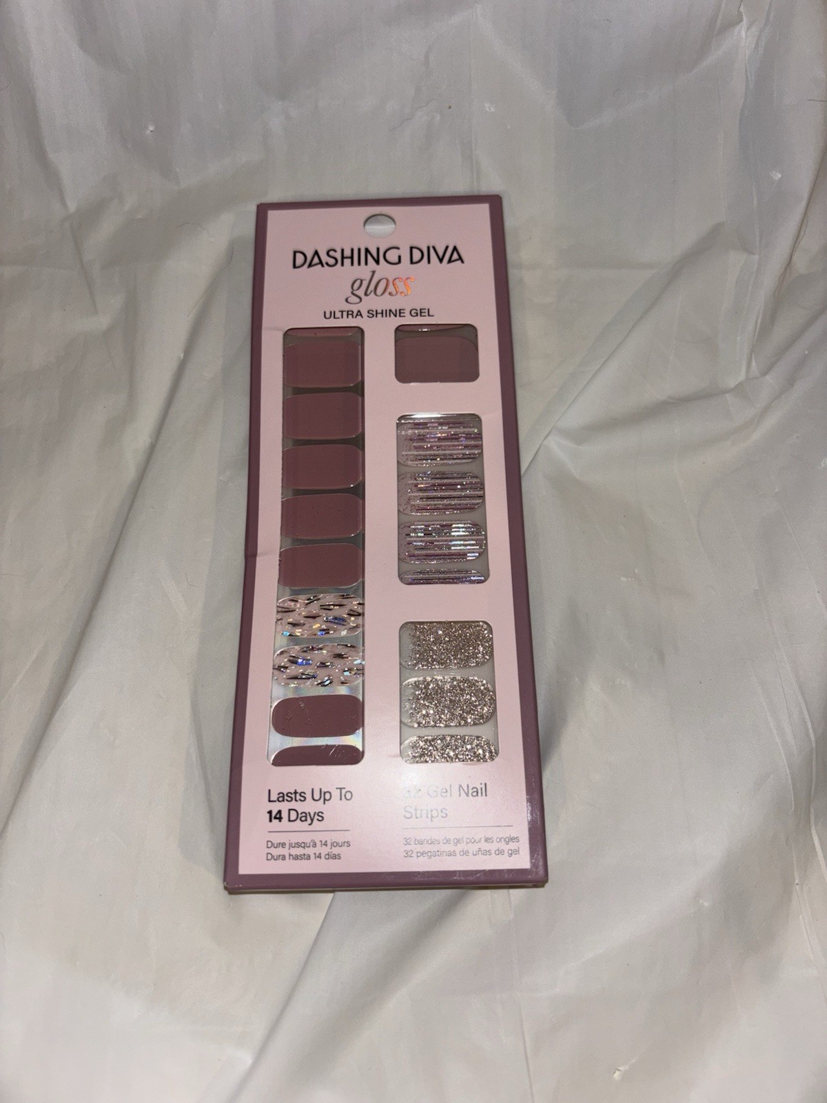 DASHING DIVA Gloss Ultra Shine Gel Palette Nail Polish Strips AFTER GLOW