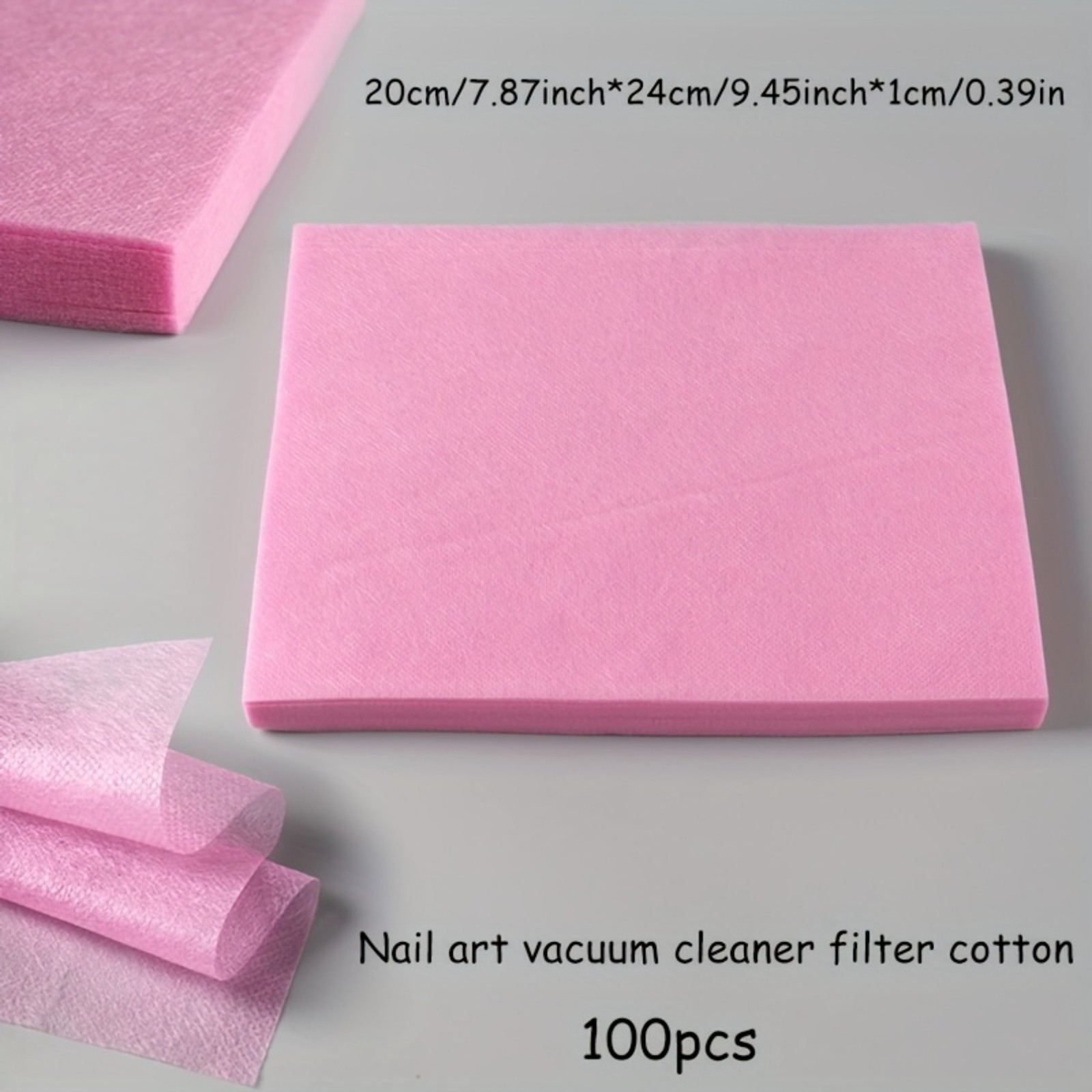 Disposable Non Woven High Density No Fiber Shedding Nail Art Vacuum Cleaner