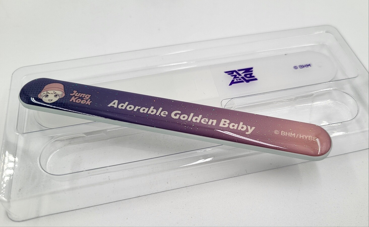 K-POP BTS COLLECTIBLES TINY TAN NAIL SHINER STICK with High Quality Case