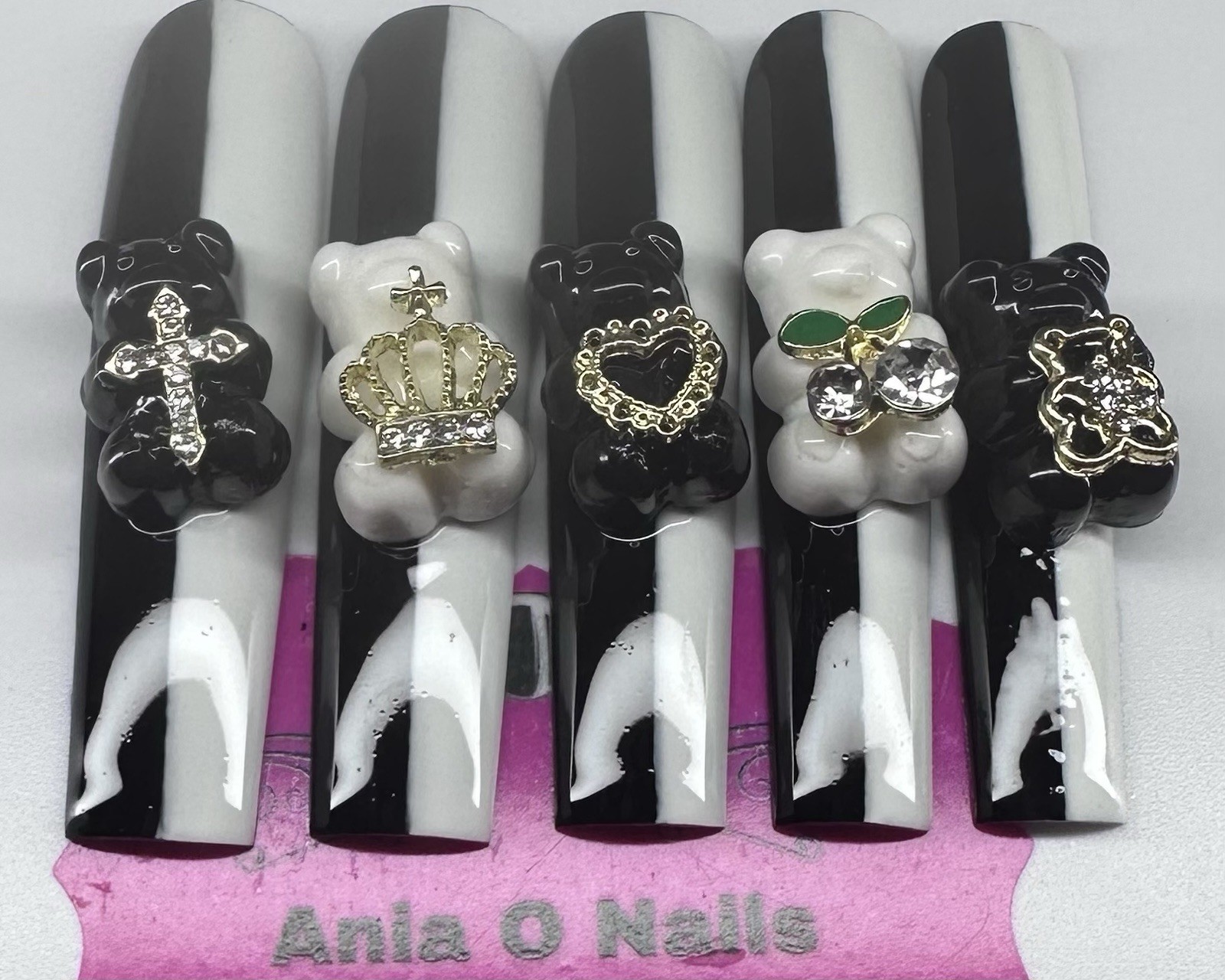XXX Long Square Nails