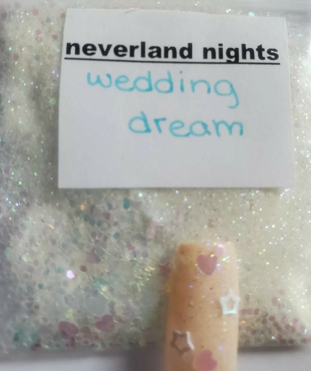 Wedding dream | Iridescent Color Shifting Glitter Mix|Nail Art|Acrylics & Gels