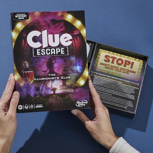 Clue Escape: The Illusionist’s Club Board Game 0.656 ft x 0.134 x 0.876