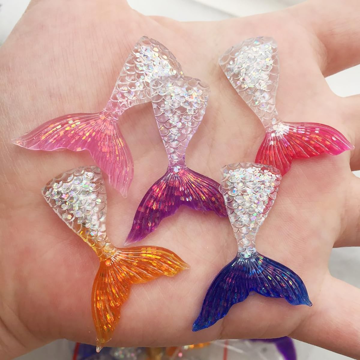 45 Colors Chunky Fine Mixed Glitter Set, Holographic for Crafts & Nail Art
