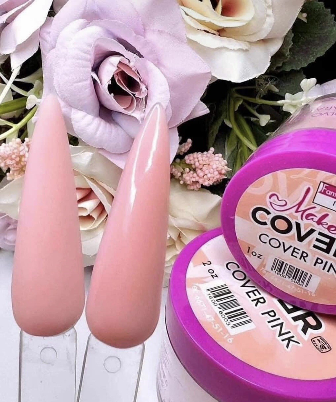 Kits De 6 Acrílicos Covers De Fantasy Nails. Cada Uno De 2 Oz