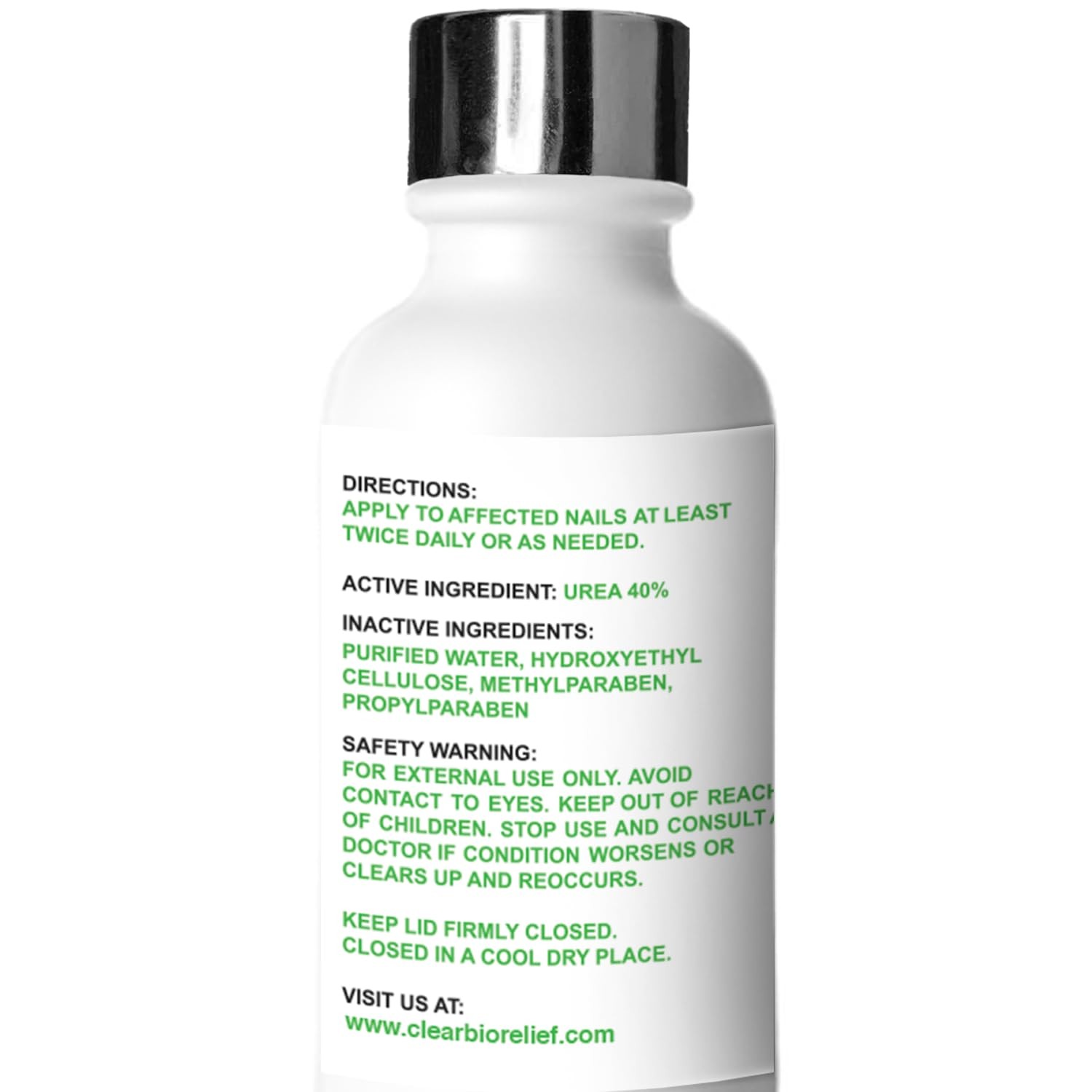 Urea Nail Gel – Softens Cracked Heel 1 Fl Oz (Pack of 1), Green 40