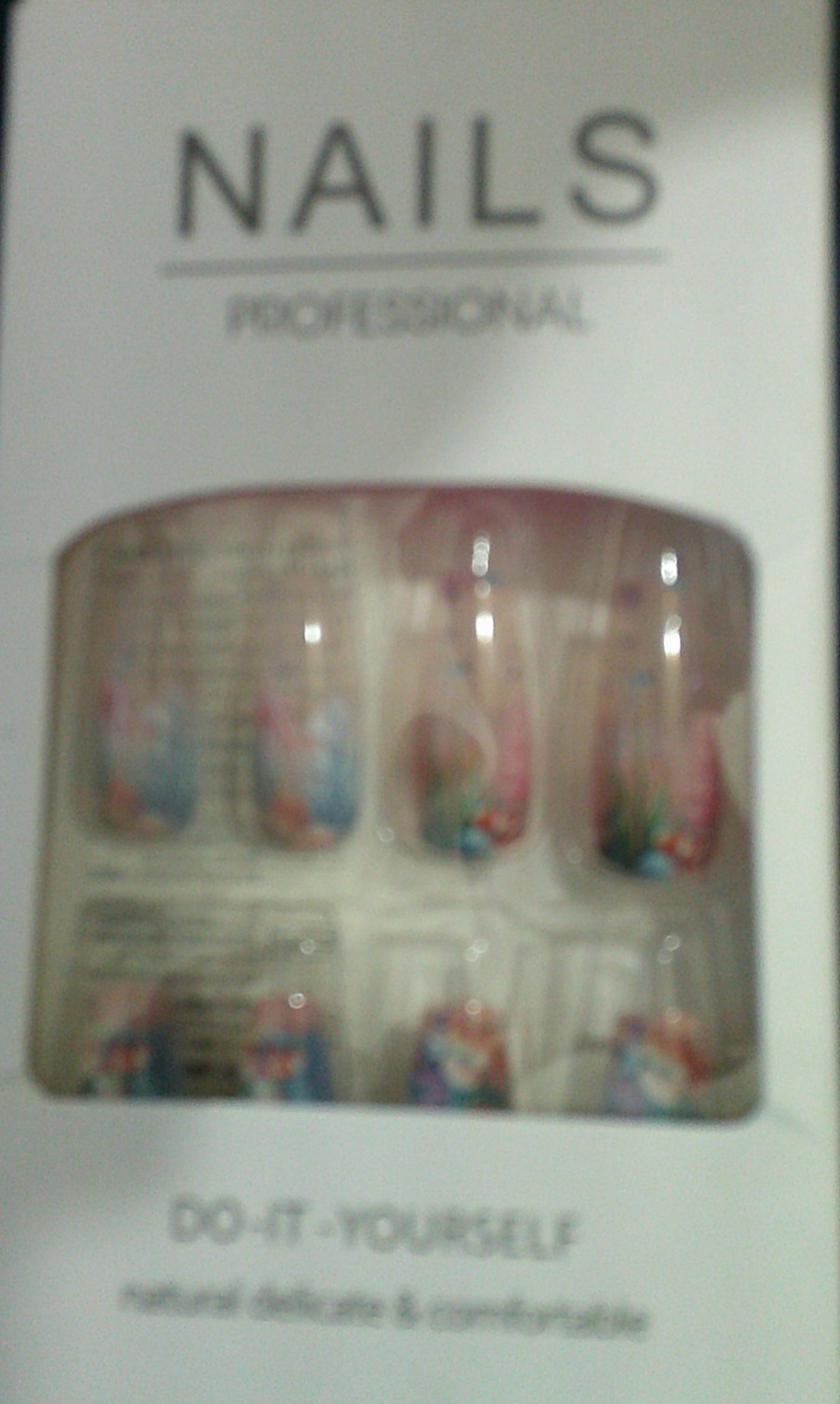 NEW goldfish theme press on nails (no glue included) see pictures