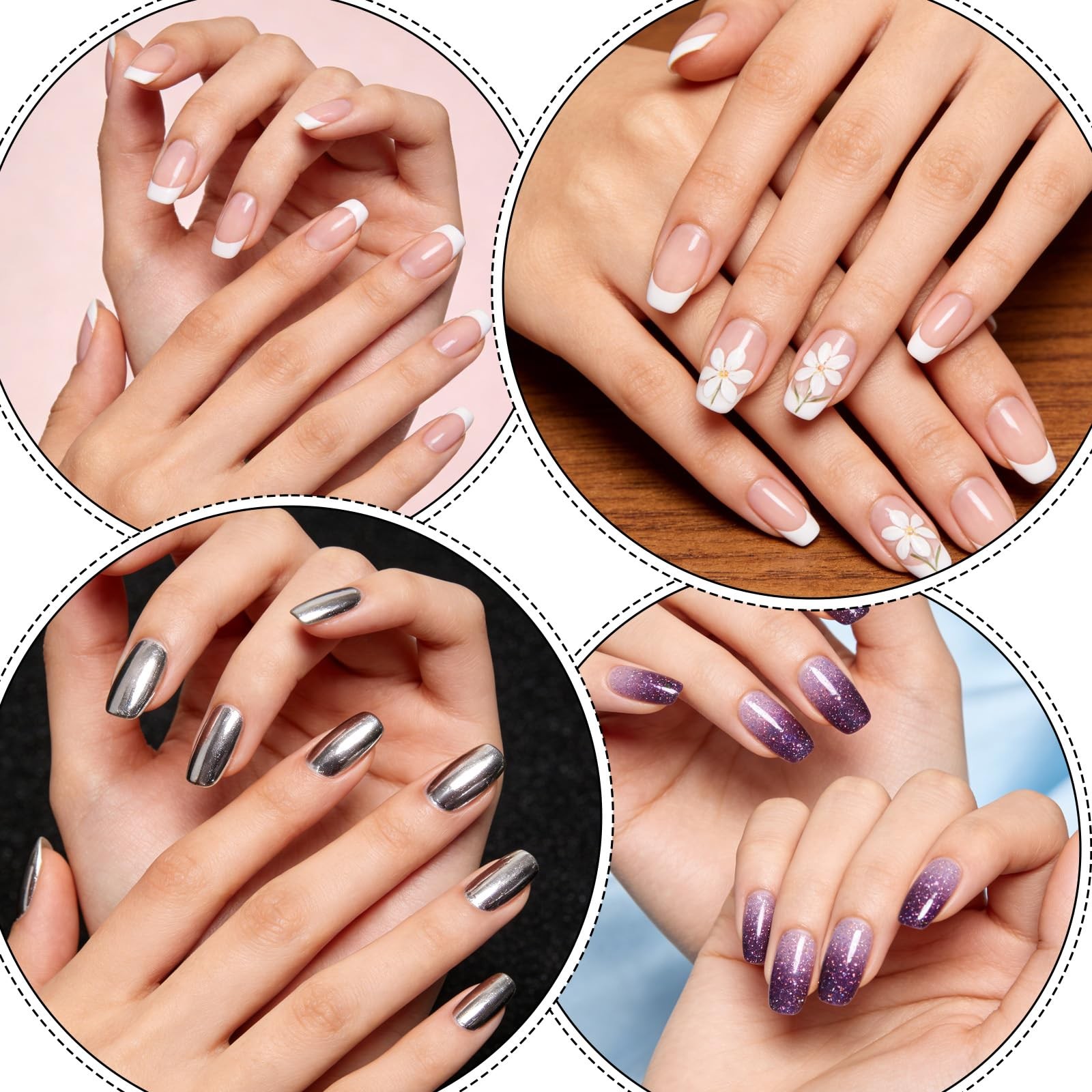 cobee 100 Pieces Silk Nail Extension Wrapï¼Œ Fiberglass Wrap Nailï¼Œ Art Exte…