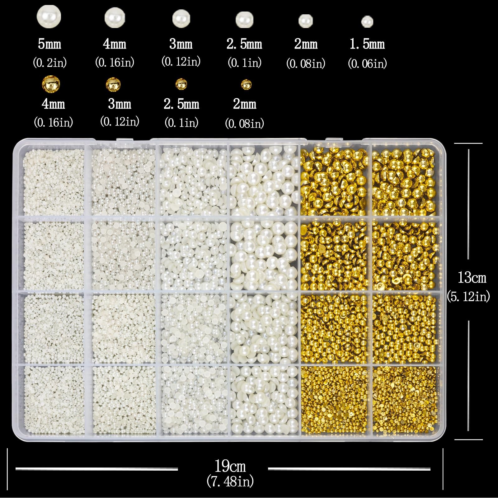 SEMATA Bedazzling Kit Cream Gems