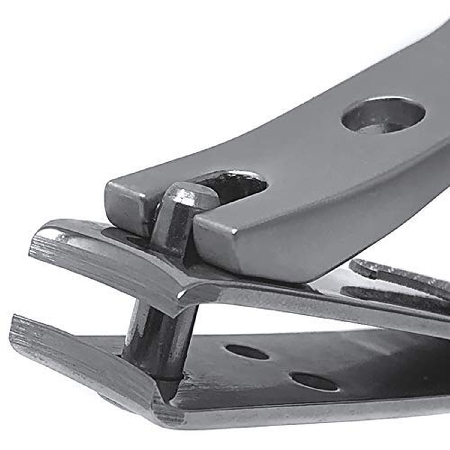Kohm Curved Blade Edge Nail Clipper with Nail File (Swing Out), SS Wide Jaw T…